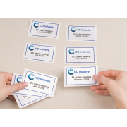 Samolepiace menovky Avery na textil 80x50mm