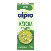 Kokosovo-sójový nápoj Alpro Matcha 1l