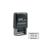 Pečiatka Trodat Printy dater 4750 41x24mm - odtlačok červený