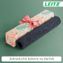 Podložka na stôl Leitz recyklovaná koža 36×70cm tmavosivá