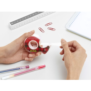 Lepiaca páska kryštálovo číra Scotch , 19 mm x 7,5 m, 1 rolka v zásobníku