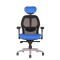 Kancelárska stolička SATURN NET modrá