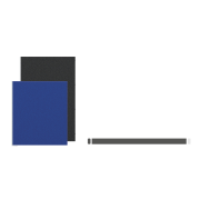 Priečkový paraván Akustik, 80x118 cm, antracit