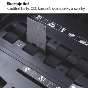 Skartátor s krížovým rezom Rexel Auto+ 750X