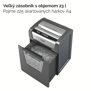 Skartátor Rexel Momentum x415