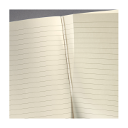 Zápisník CONCEPTUM A5, linajkový čierny, mäkká väzba