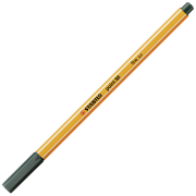 Liner STABILO Point 88 olivovo zelený