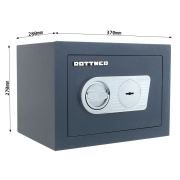 Nábytkový trezor Samoa 26, trezorový zámok, antracit