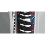 Flexibilná nylonová páska Dymo Rhino 12 mm biela/čierna