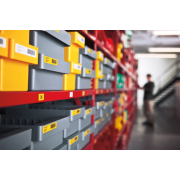 Permanentná polyesterová páska Dymo Rhino 19mm biela/čierna