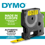 Samolepiaca páska Dymo D1 24 mm žltá/čierna