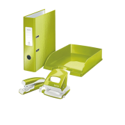 Odkladač Leitz WOW metalický zelený