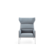 Kreslo Chic celočalúnené, látka Velvet Eucalyptus 193