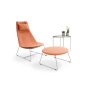 Kreslo Chic celočalúnené, látka Velvet Eucalyptus 193