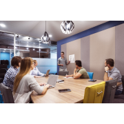 Textilná akustická nástenka WALL-UP verikálna 200x119,5 cm jemná béžová