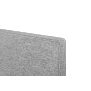 Textilná akustická nástenka BOARD-UP 75x50 cm tichá sivá