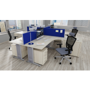 Stĺpik T Akustik na paraván na plochu stola