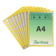 Vrecká Tarifold A4 žlté otvorené zhora 10 ks