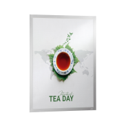 Samolepiaci Duraframe Poster 50x70cm strieborný