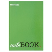 Záznamová kniha Office Products A4 96 listov linajková mix farieb