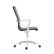 Kancelárske kreslo Sophia Executive, kožené čierne P03