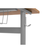 Dvojmiestna lavica pevná, veľ. 2, sivá