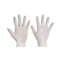 Rukavice jednorazové, latexové, pudrované, biele LOON veľ. 10/XL (100 ks)
