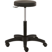 Pracovná stolička NOPA polyuretánová, čierna