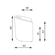 Jednokreslo Kelly, klzák, modrá Bondai 6016