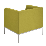 Jednokreslo Soft, š. 75 cm, zelená Bombay 38