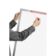 Samolepiaci Duraframe Poster A1 strieborný