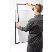 Samolepiaci Duraframe Poster A1 strieborný