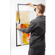 Samolepiaci Duraframe Poster A1 strieborný