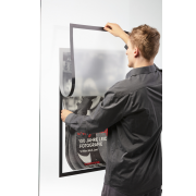 Samolepiaci Duraframe Poster A1 strieborný