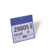 Magnetické vrecko na dokumenty 210x148mm na šírku 10ks modré