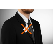 Visačka s magnetom PP DURABLE 40x75mm 10ks