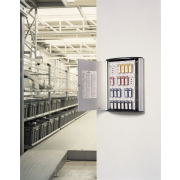 Skrinka na 72 kľúčov DURABLE KEY BOX 72 strieborná