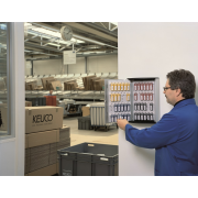 Skrinka na 72 kľúčov DURABLE KEY BOX 72 strieborná