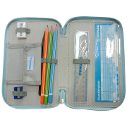 Peračník Donau 3 zipsový plný Delfíny