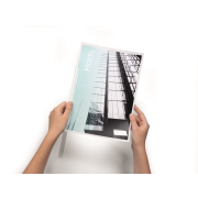 Lišty DURABLE 1-30 listov priehľadné