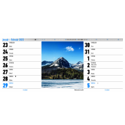 Kalendár stolový Vysoké Tatry 2024