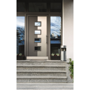 Kôš s popolníkom 17l strieborný