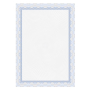 Certifikačný papier APLI A4 modrý 115g 25 hárkov