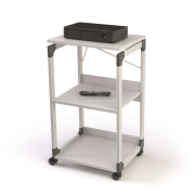 Projekčný pojazdný vozík DURABLE SYSTEM sivý