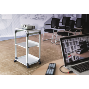 Projekčný pojazdný vozík DURABLE SYSTEM sivý