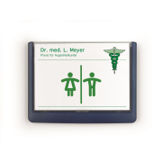 Informačná tabuľka Click Sign 149x105,5 modrá