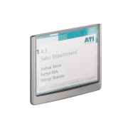 Informačná tabuľka Click Sign 149x105,5 grafitová