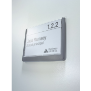 Informačná tabuľka Click Sign 149x105,5 grafitová