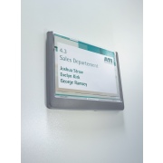 Informačná tabuľka Click Sign 149x105,5 grafitová