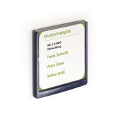 Informačná tabuľka Click Sign 149x148,5 modrá